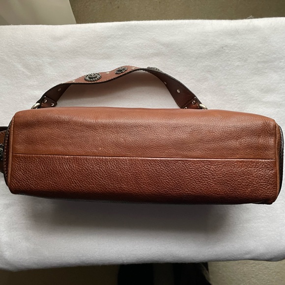 EUC COUTURE DONALD J PLINER HANDBAG. Brown. Leather - Picture 3 of 13